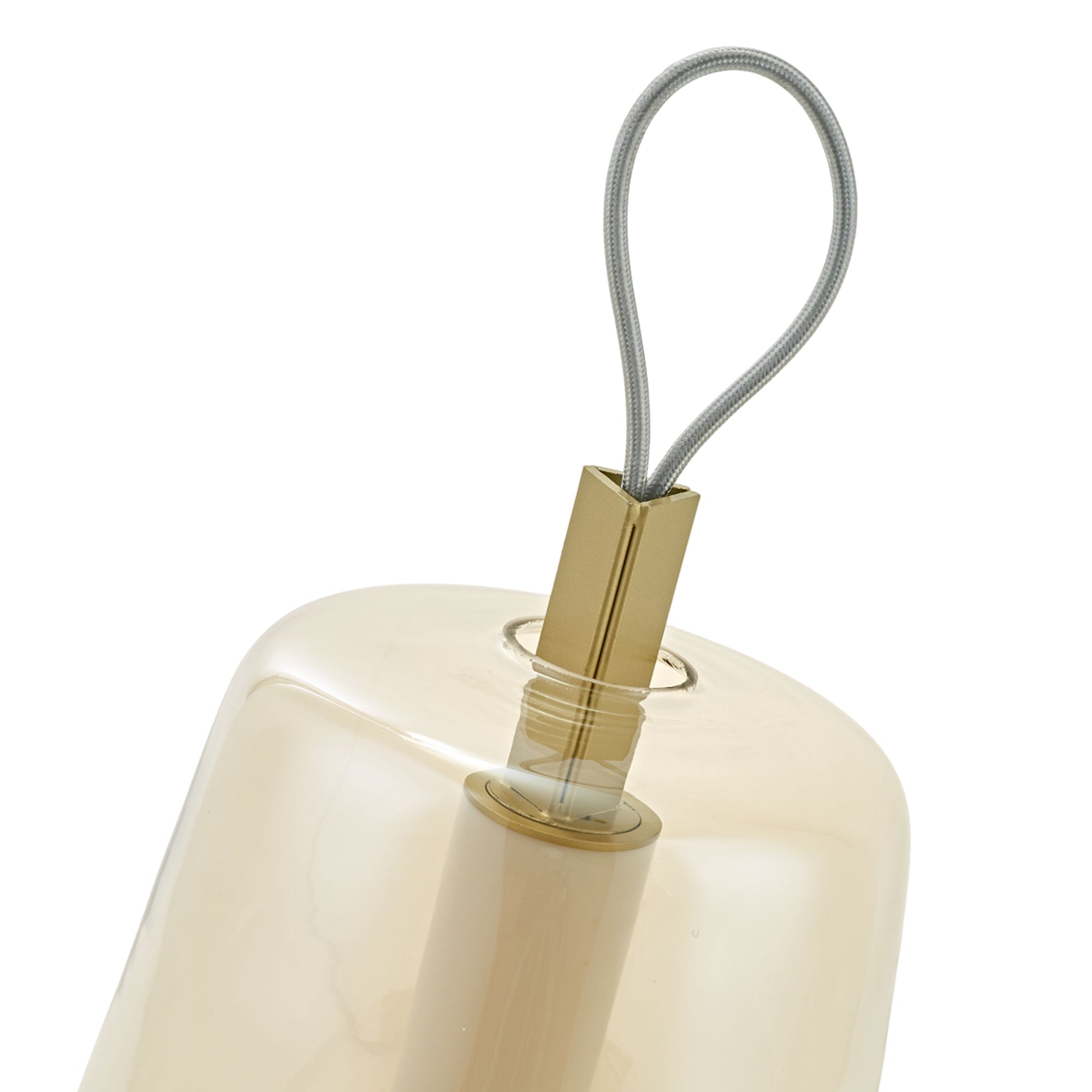 Aurum Mist Glass Table Lamp - Artspire Home