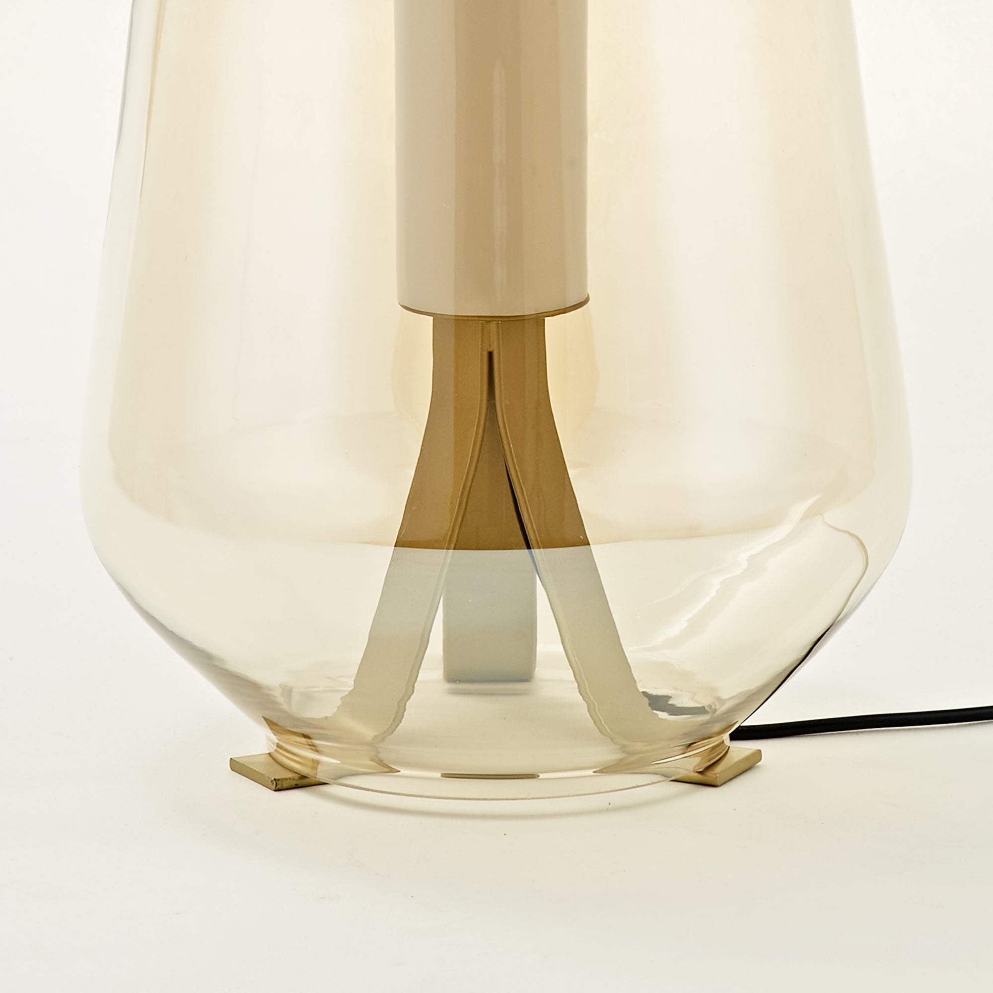 Aurum Mist Glass Table Lamp - Artspire Home