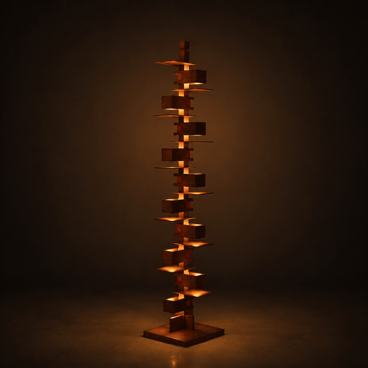 Axiswood Monument Floor Lamp - Artspire Home