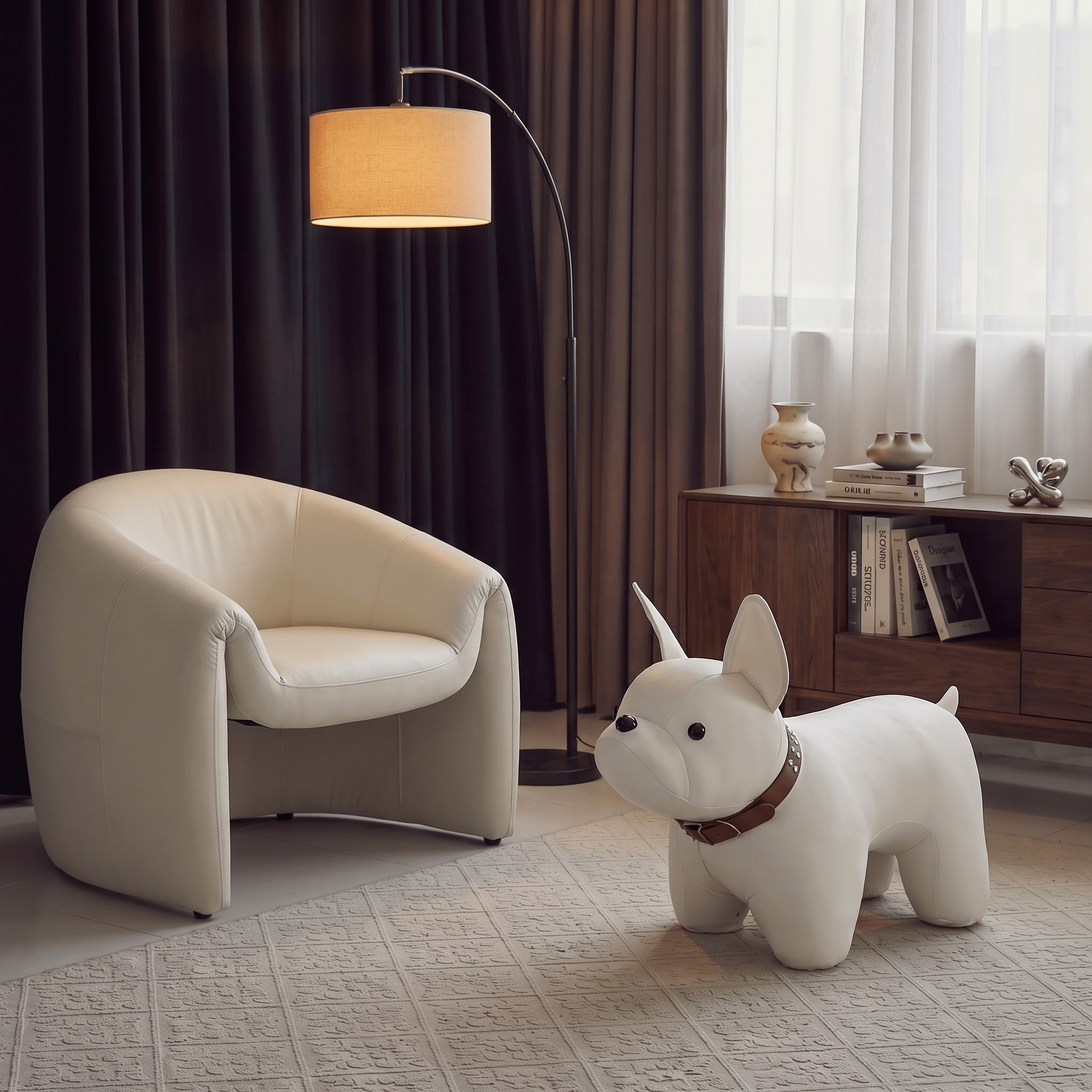 Bulldog Kids Stool - Artspire Home