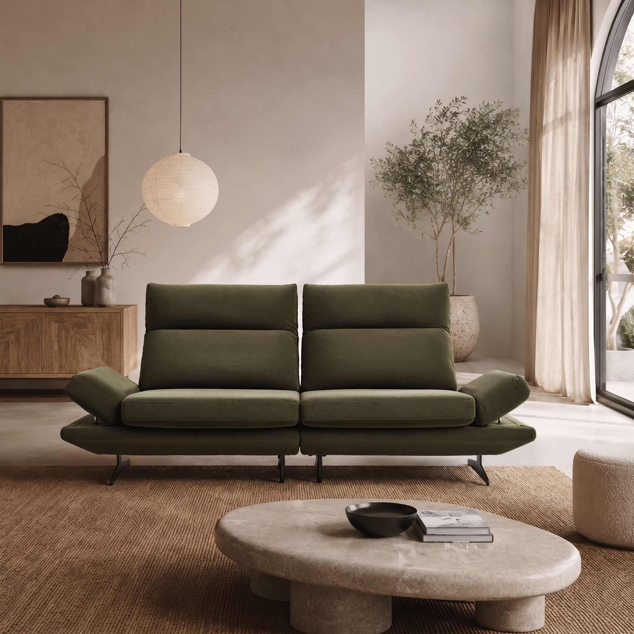 Byron Recliner Sofa - Artspire Home