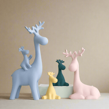 Ceramic Deer Family Set - Artspire Home