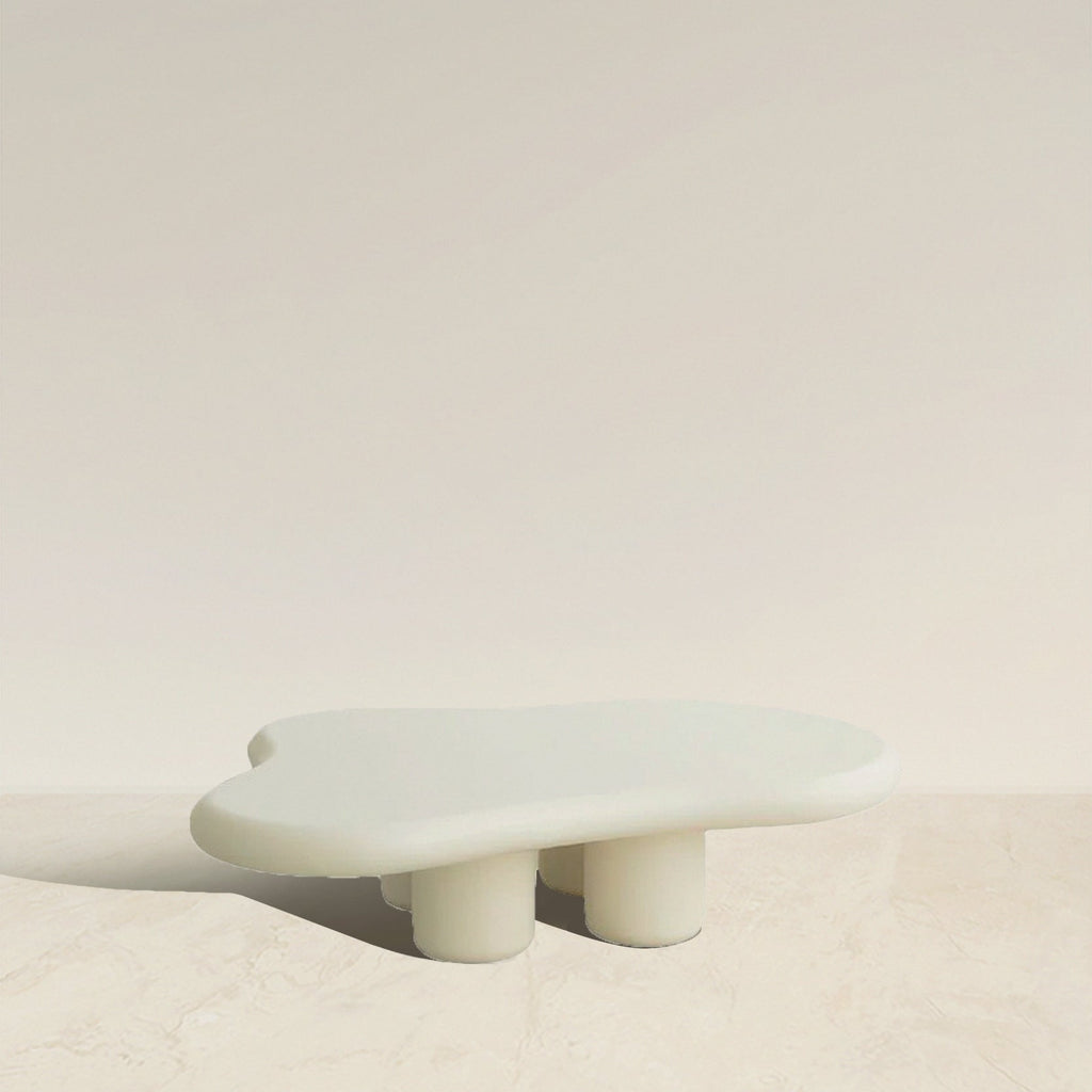 Cloud Coffee Table - White / Black - Artspire Home