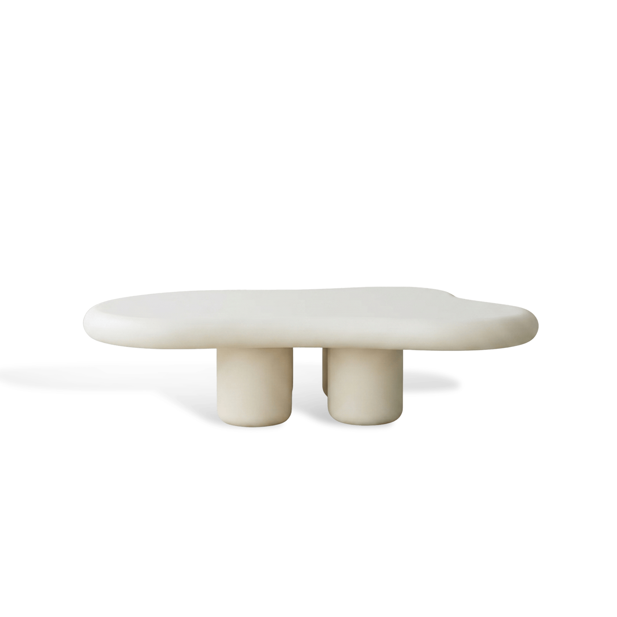 Cloud Coffee Table - White / Black - Artspire Home