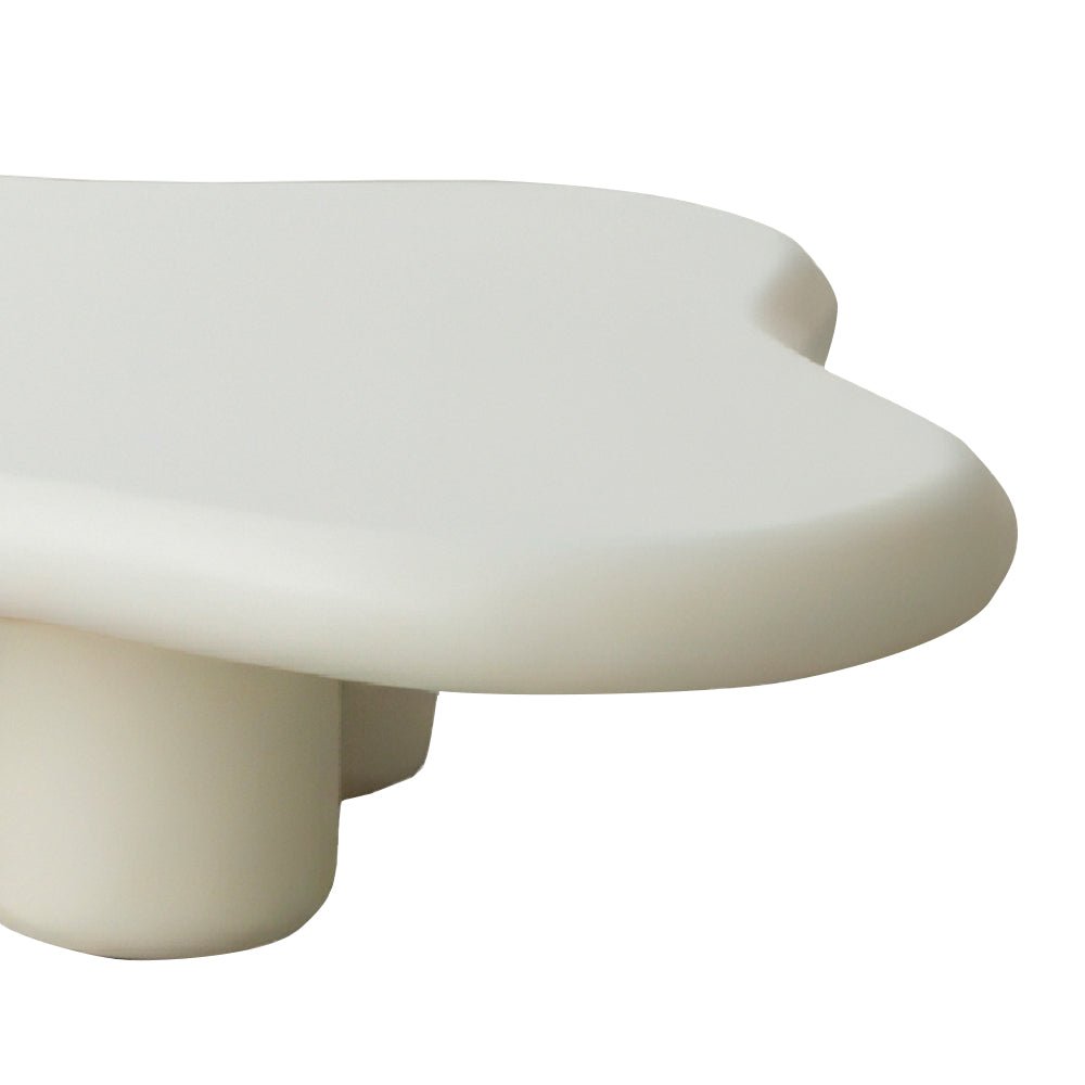 Cloud Coffee Table - White / Black - Artspire Home