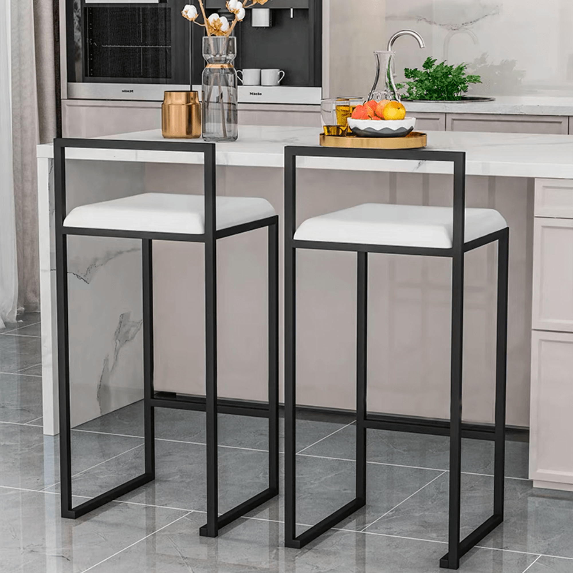 Compas Bar Stool - Artspire Home