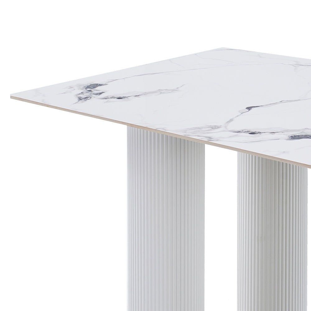 Crescendo Marble Dining Table - Artspire Home