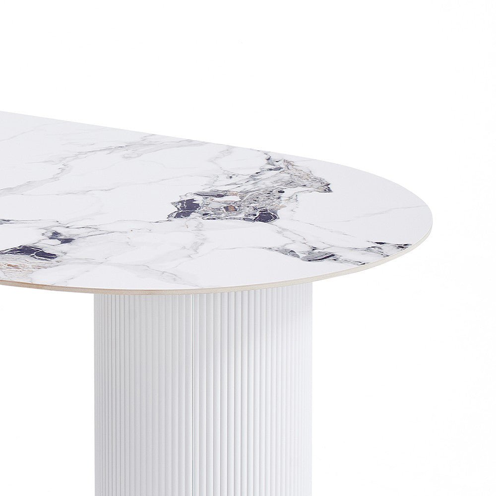 Crescendo Marble Dining Table - Artspire Home