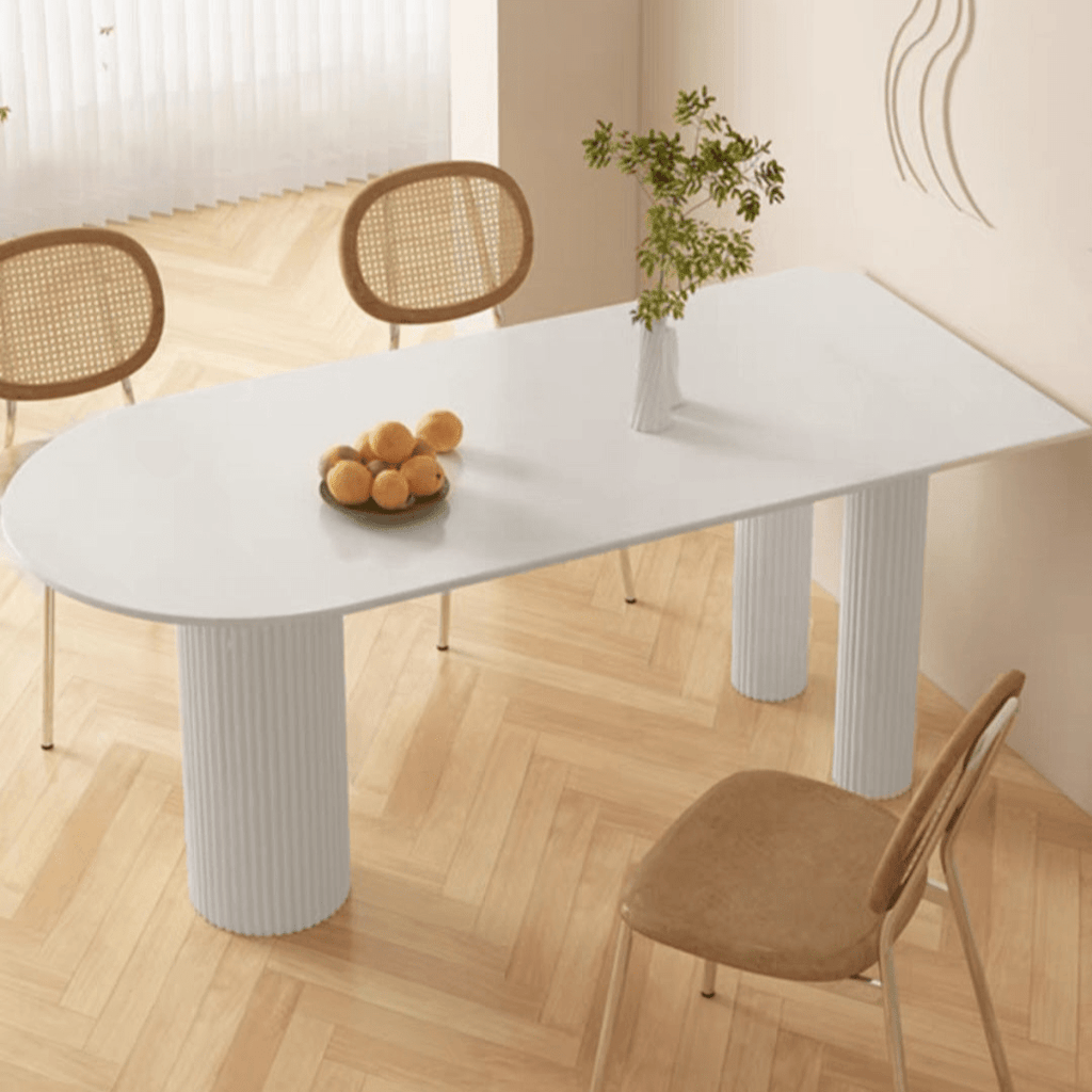 Crescendo Marble Dining Table - Artspire Home