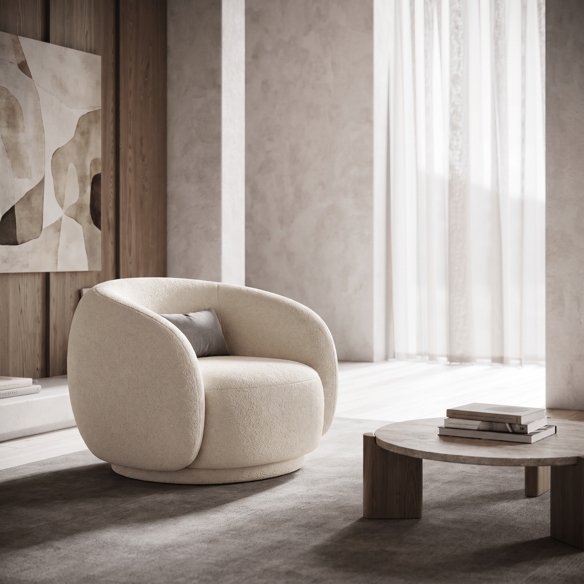 Curved Sofa Marilena Sofa White - Artspire Home