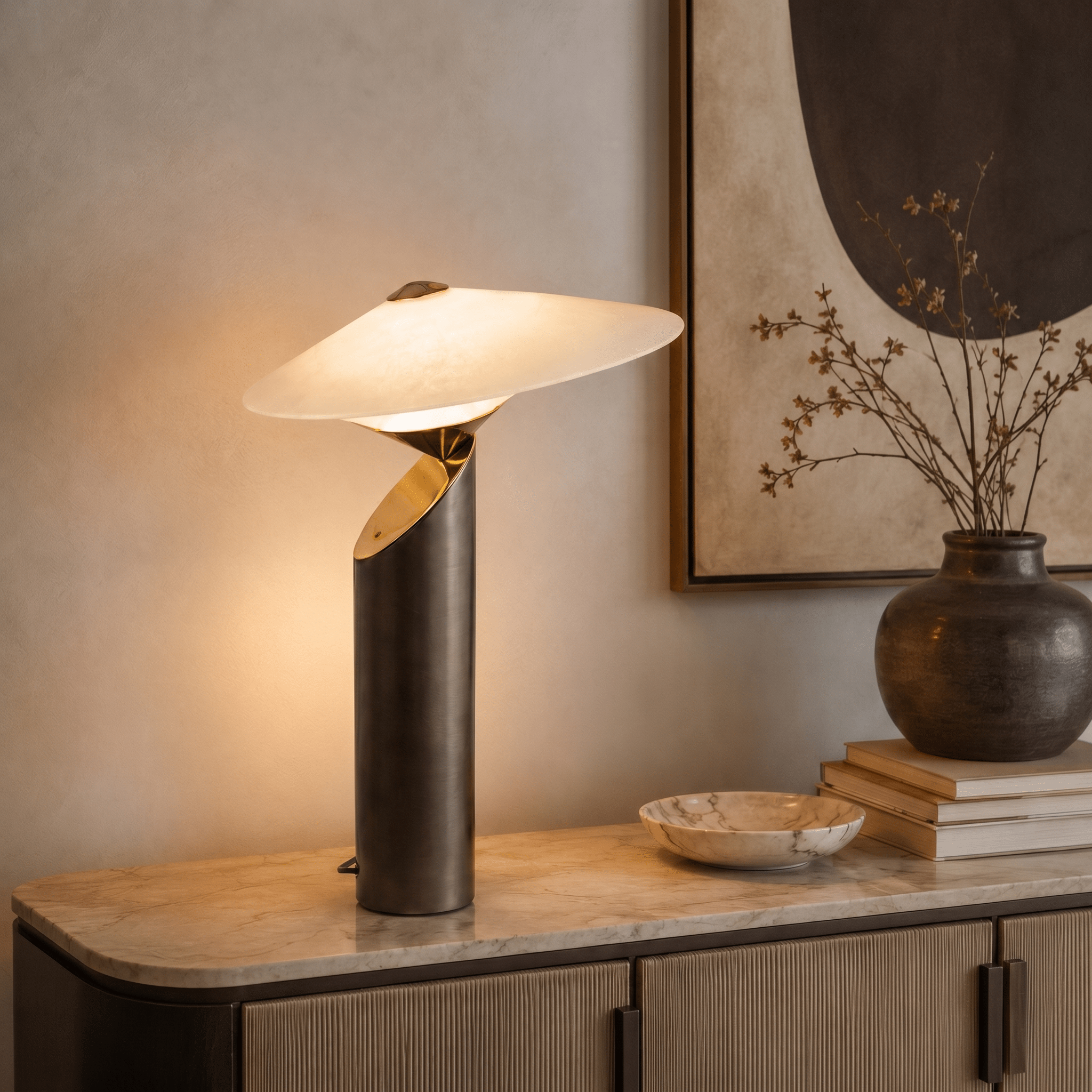 Disc Table Lamp - Artspire Home