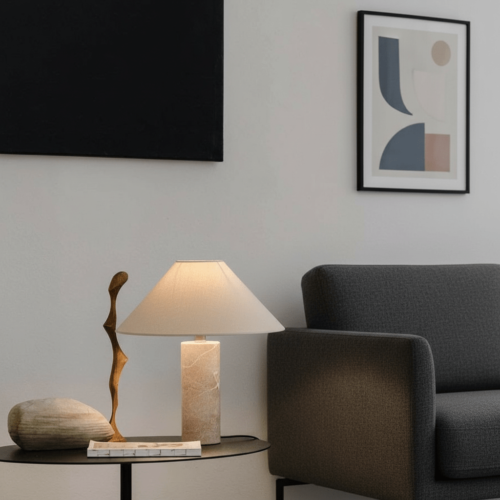 Dune Stone Table Lamp - Artspire Home