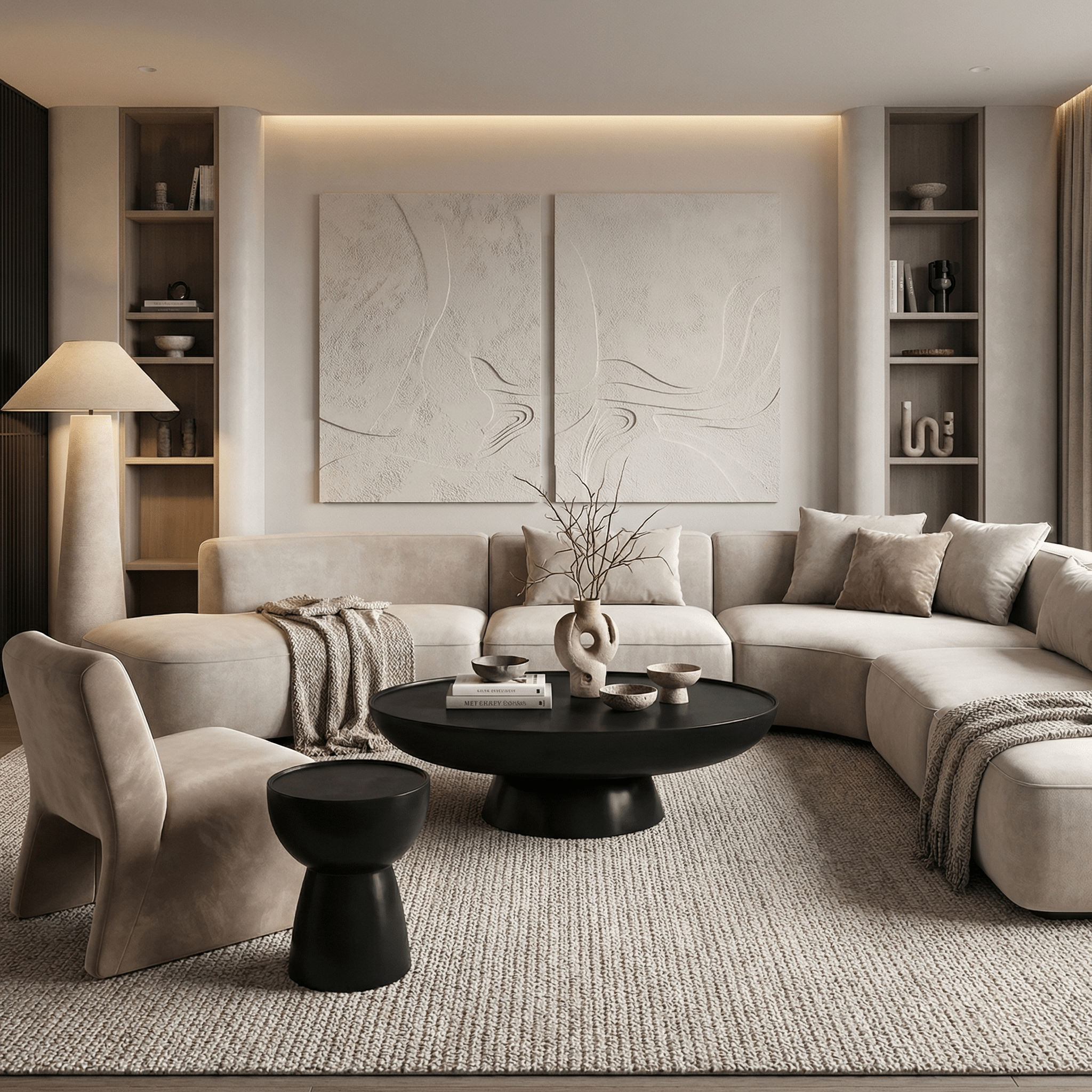 Ebony Orbit Coffee Table - Artspire Home