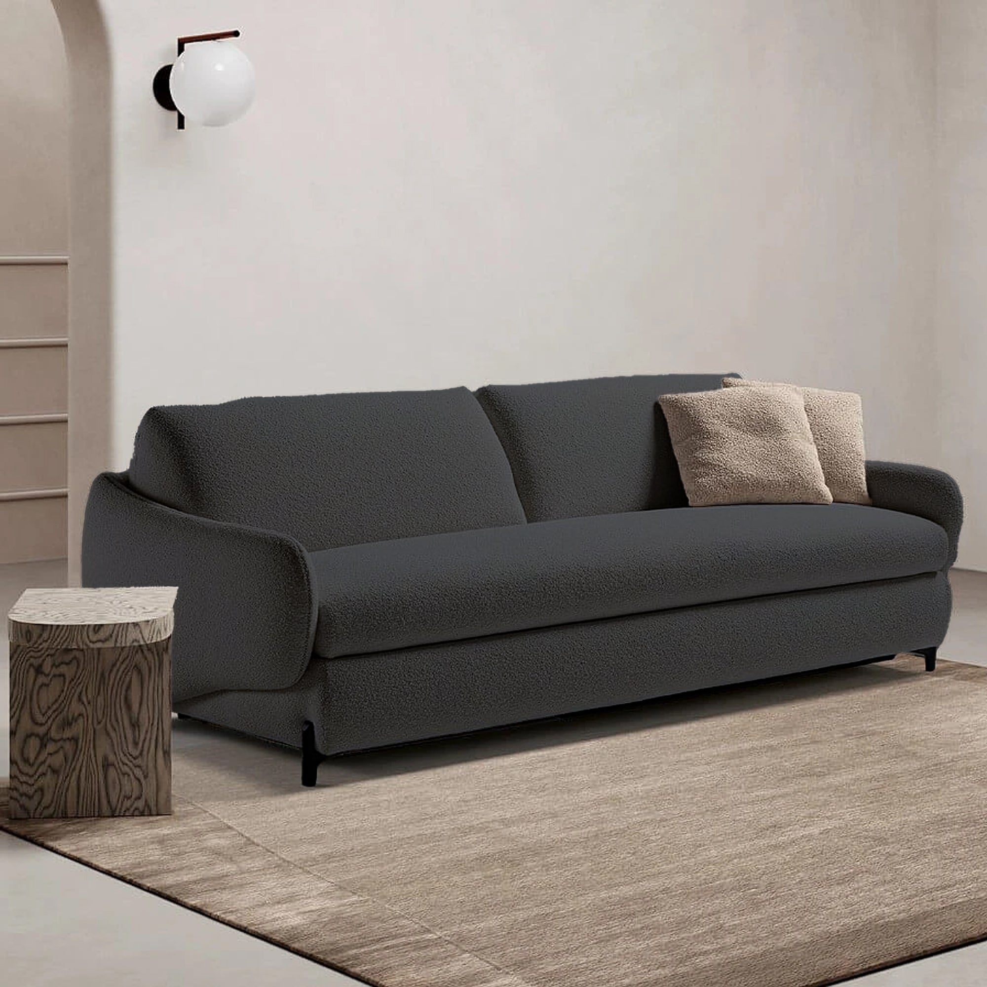 Eden Charcoal Sofa - Artspire Home