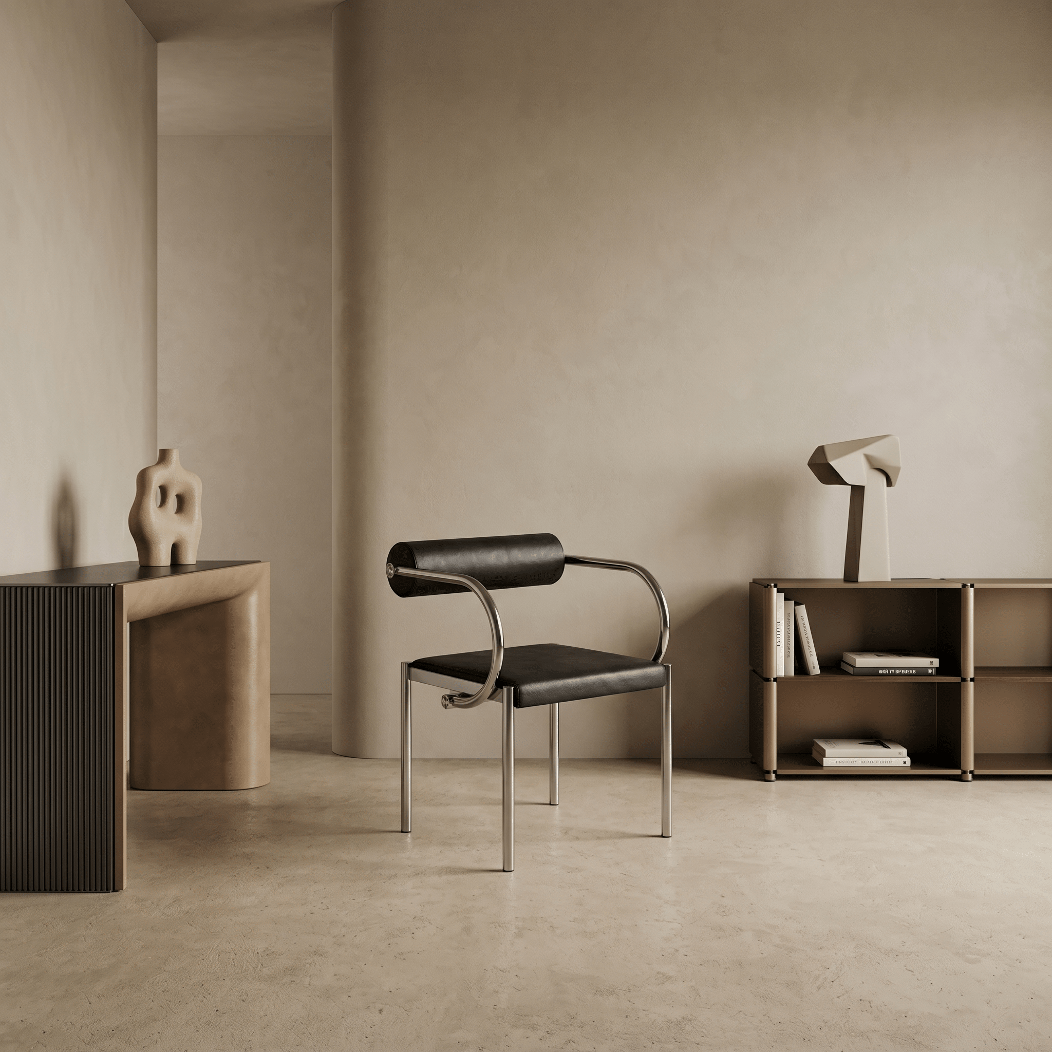 Élégance Curve Chair - Artspire Home