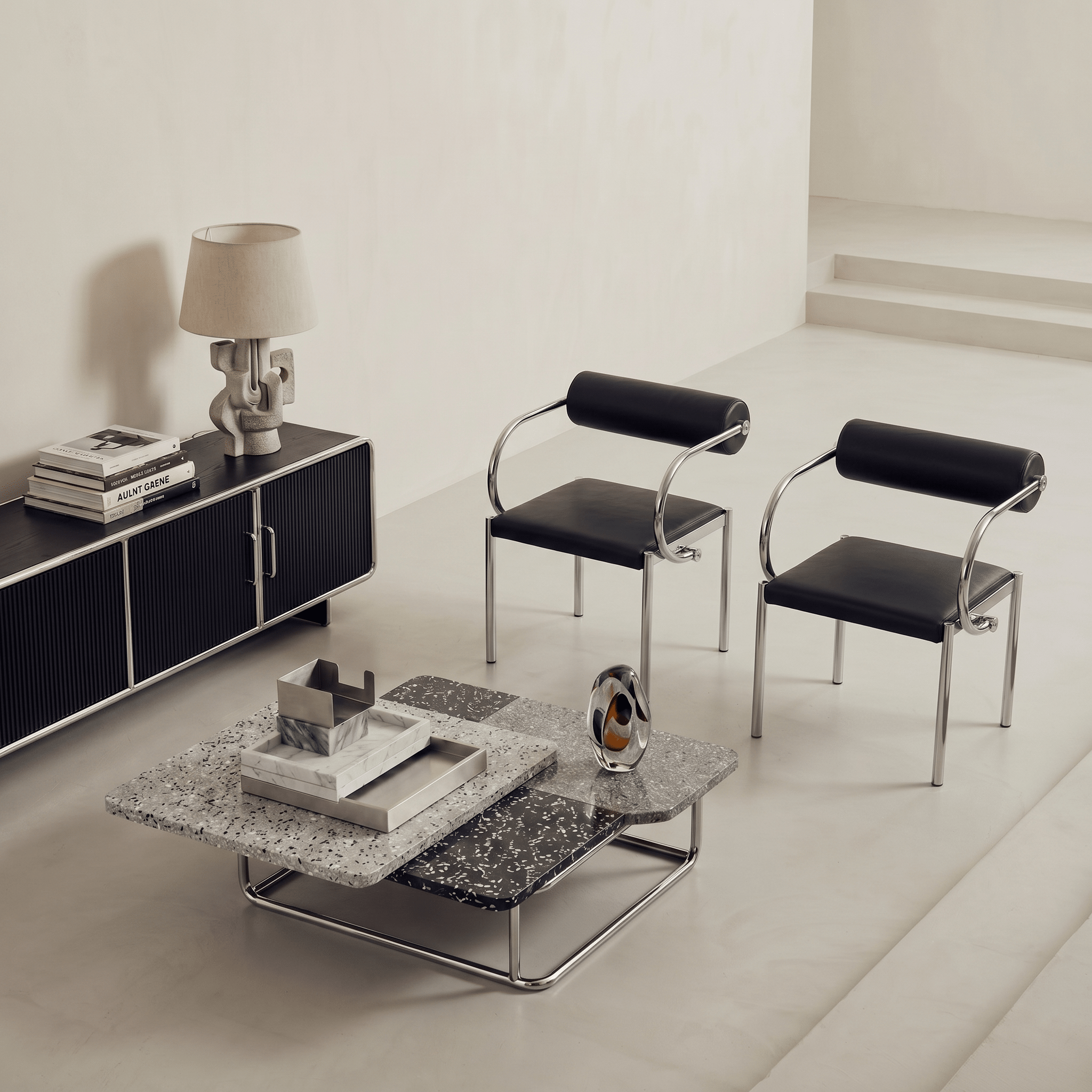 Élégance Curve Chair - Artspire Home