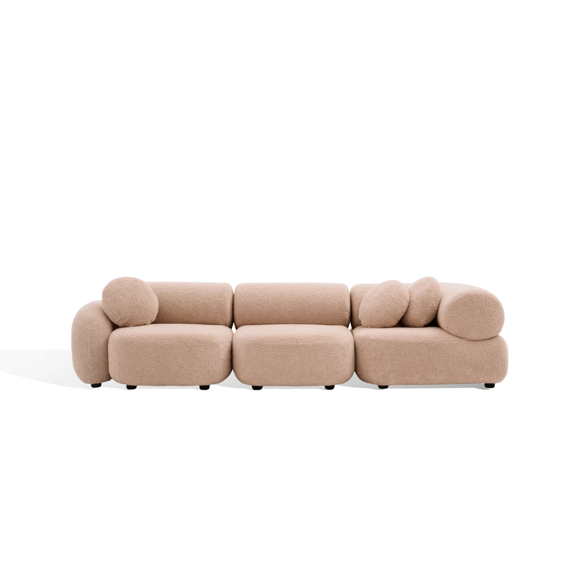 Elio Bouclé Modular Sofa - Artspire Home