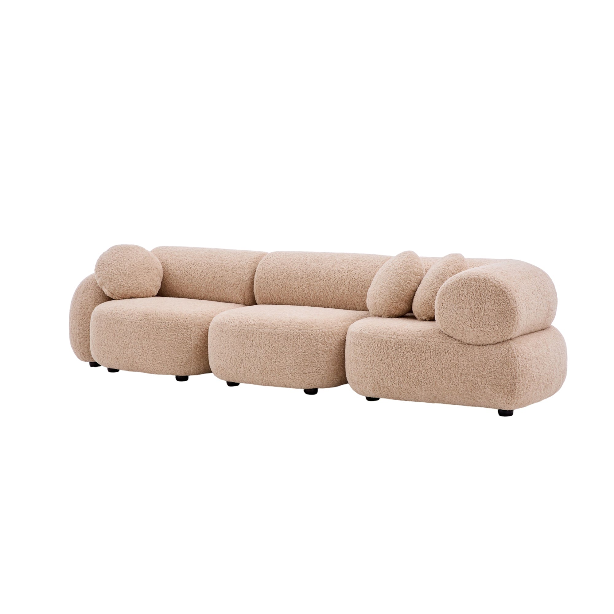 Elio Bouclé Modular Sofa - Artspire Home