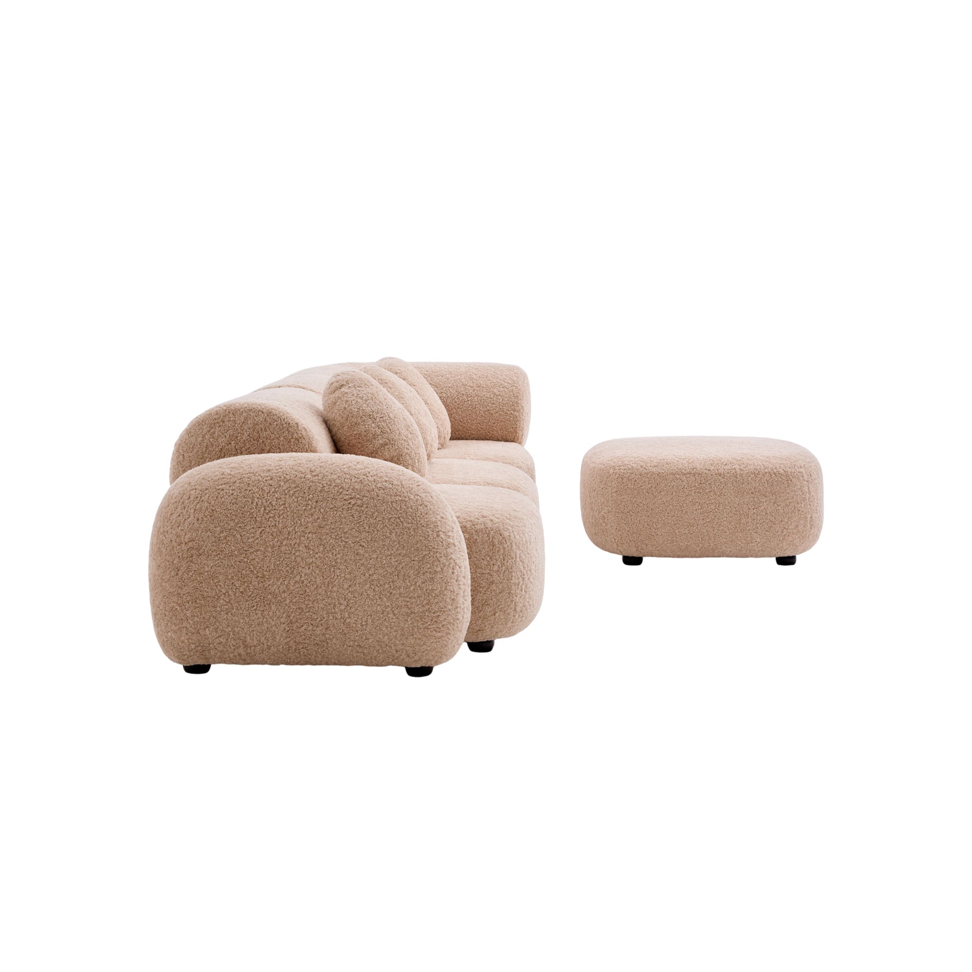 Elio Bouclé Modular Sofa - Artspire Home