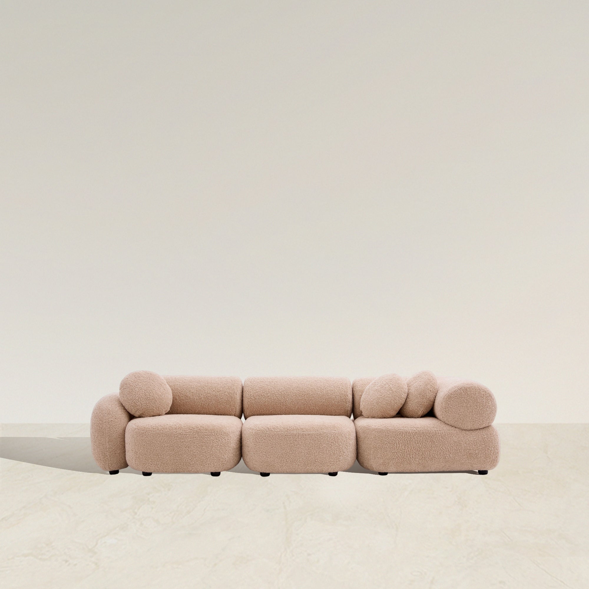 Elio Bouclé Modular Sofa - Artspire Home