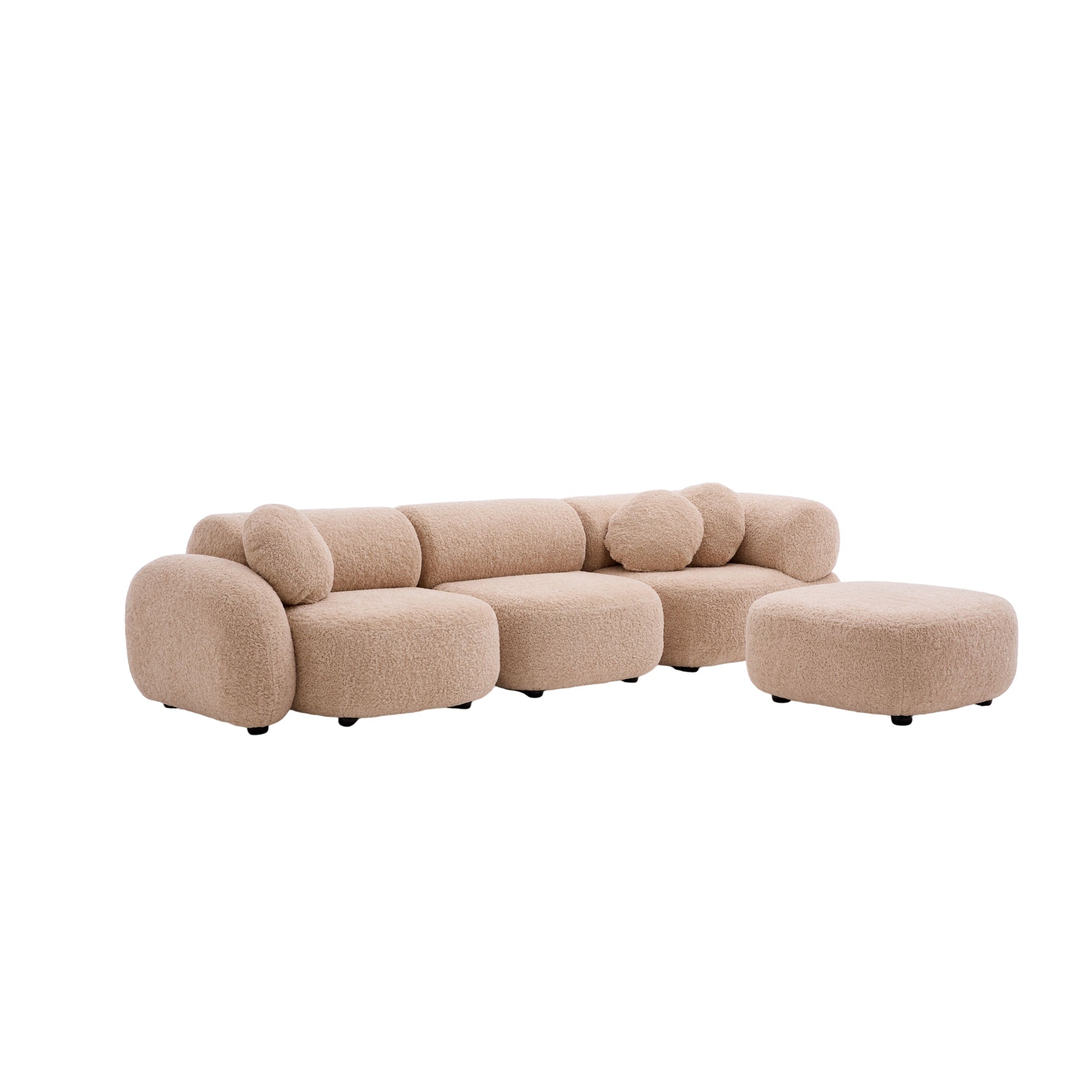 Elio Bouclé Modular Sofa - Artspire Home