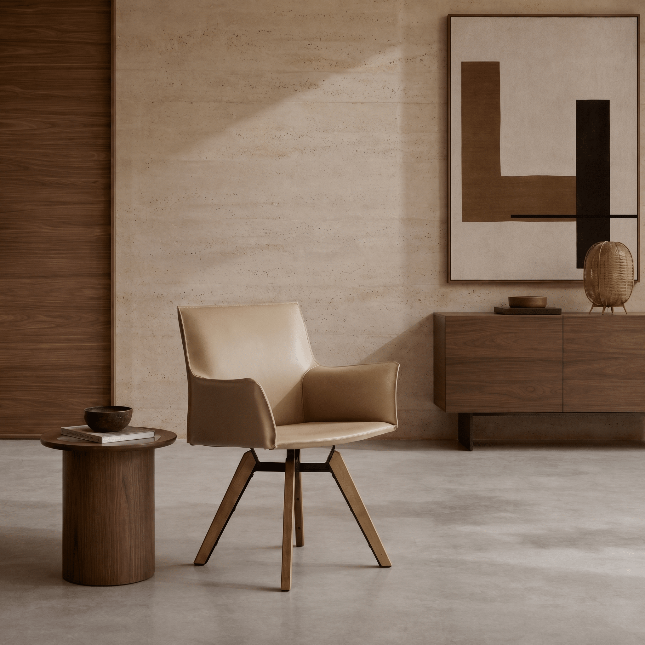 Élite Leather Chair - Artspire Home