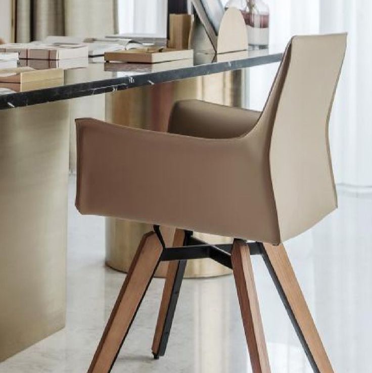 Élite Leather Chair - Artspire Home