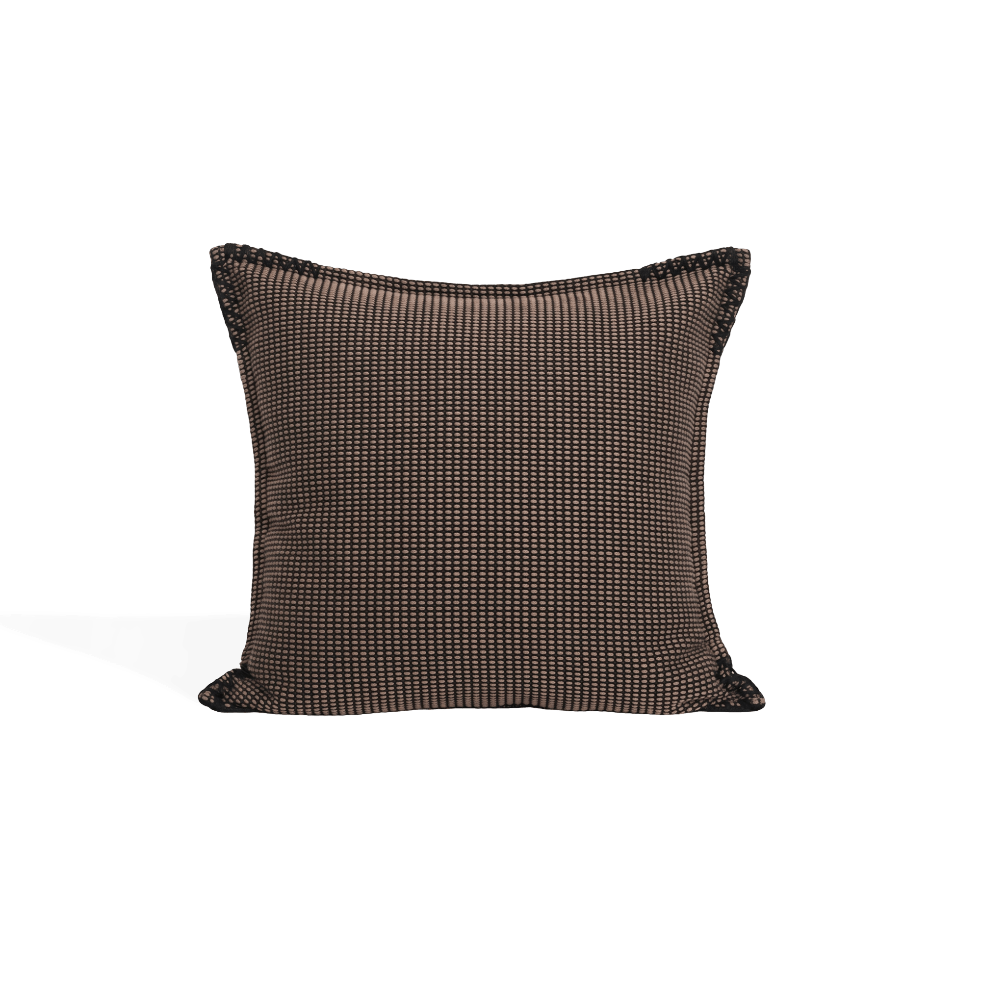 Espresso Grid Cushion Cover - Artspire Home