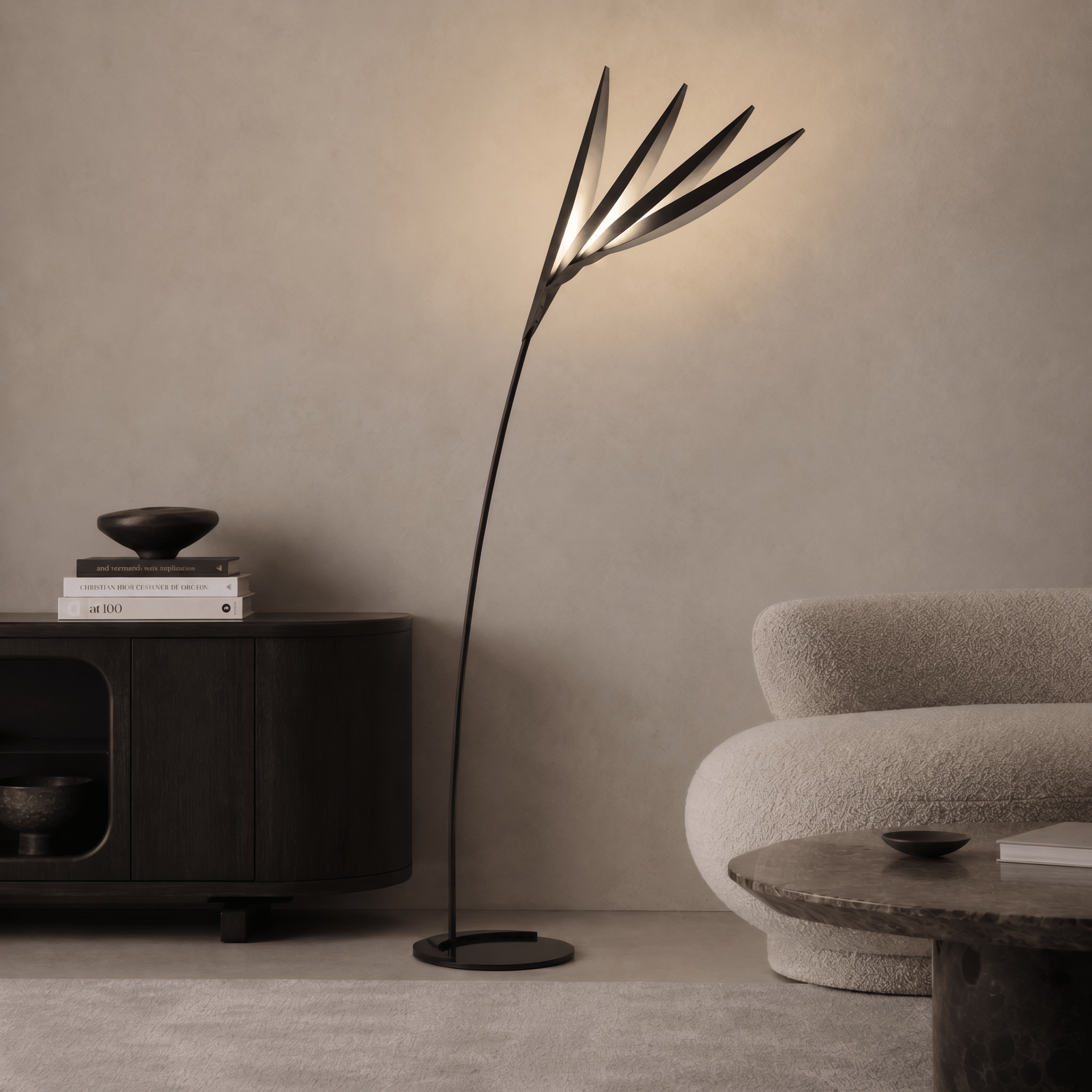 Fan Floor Lamp - Artspire Home