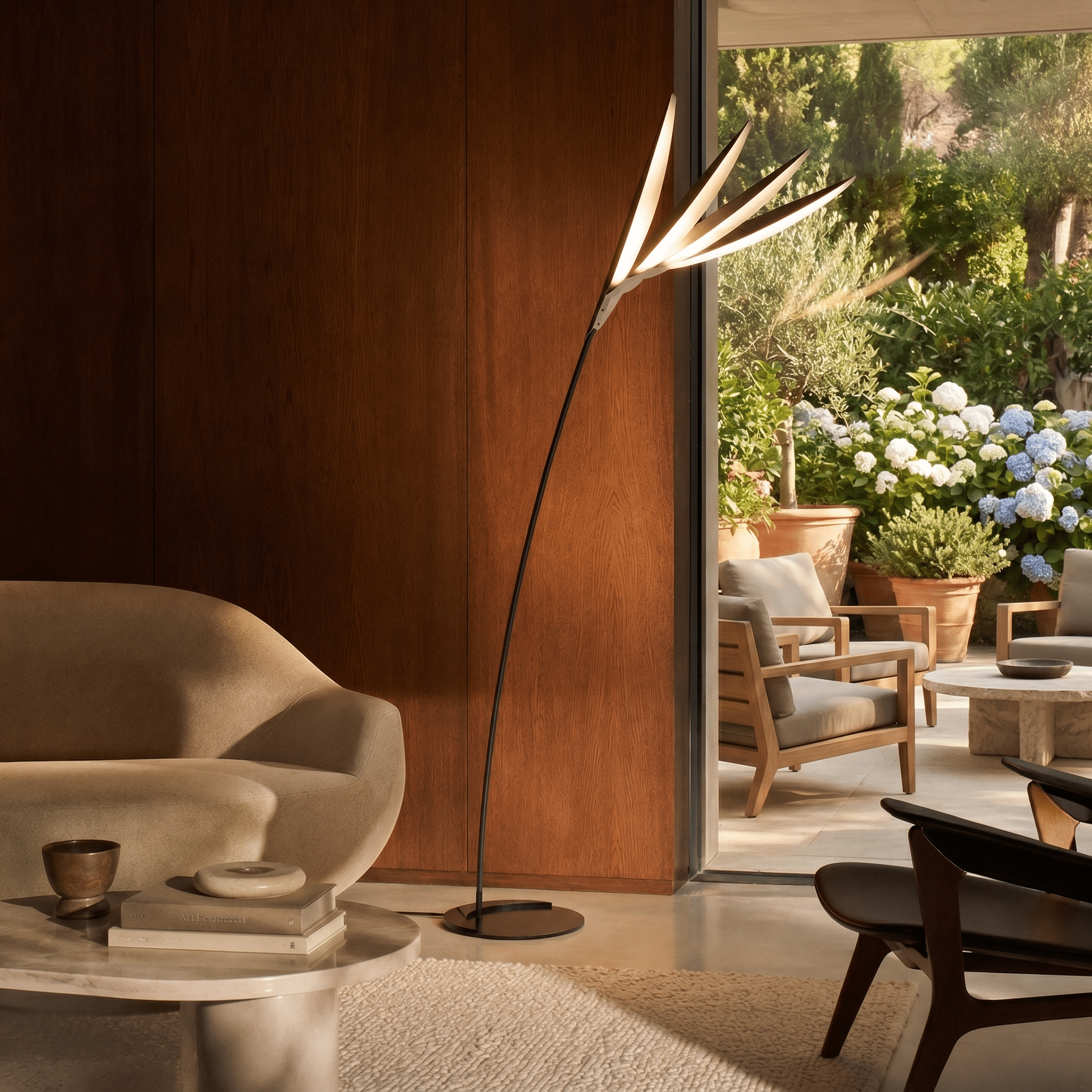 Fan Floor Lamp - Artspire Home
