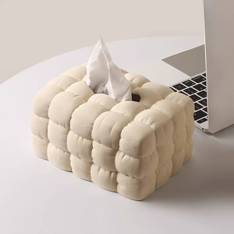 Fluffy Tissue Box - Tissue Box Holder