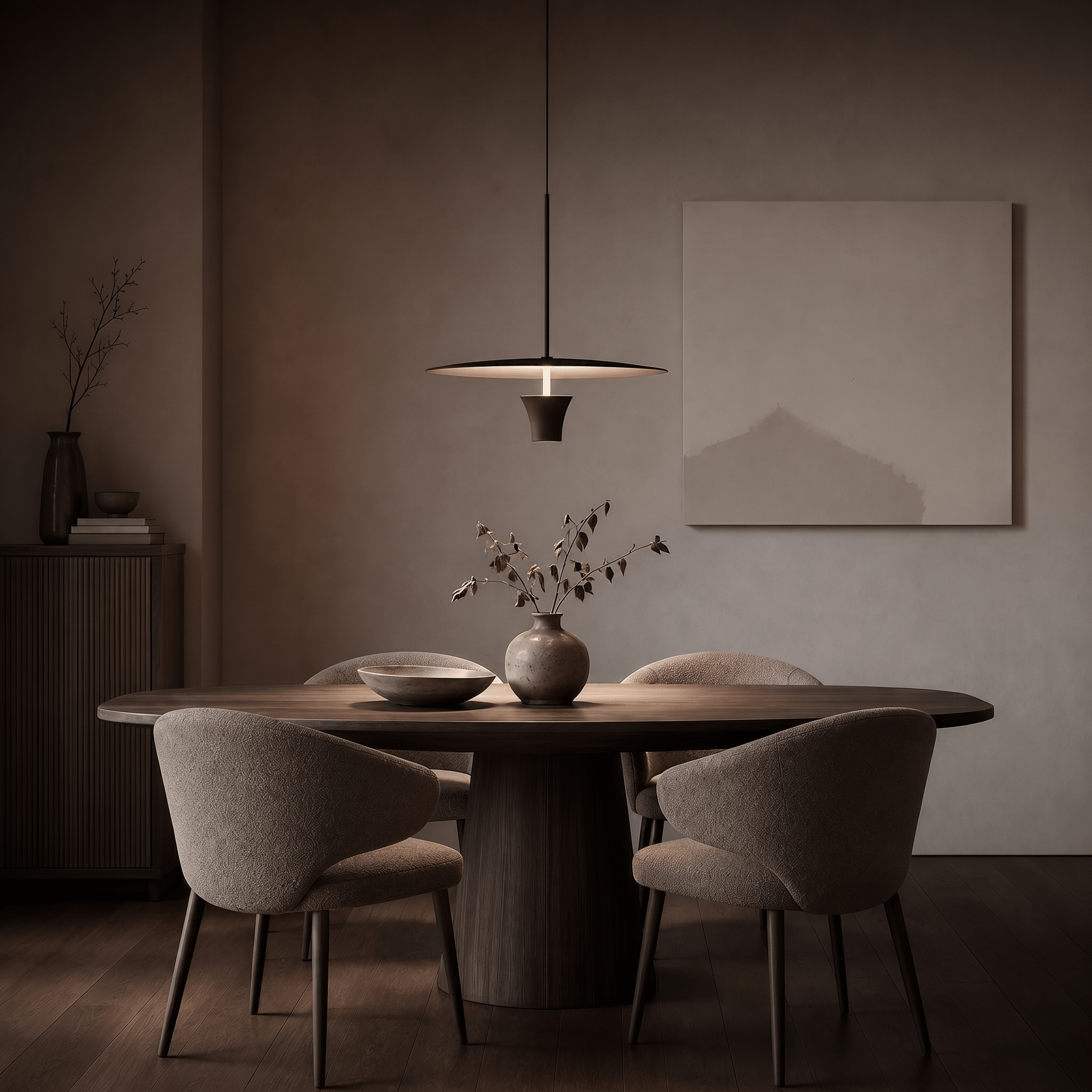 Futura Disk Pendant Light - Artspire Home