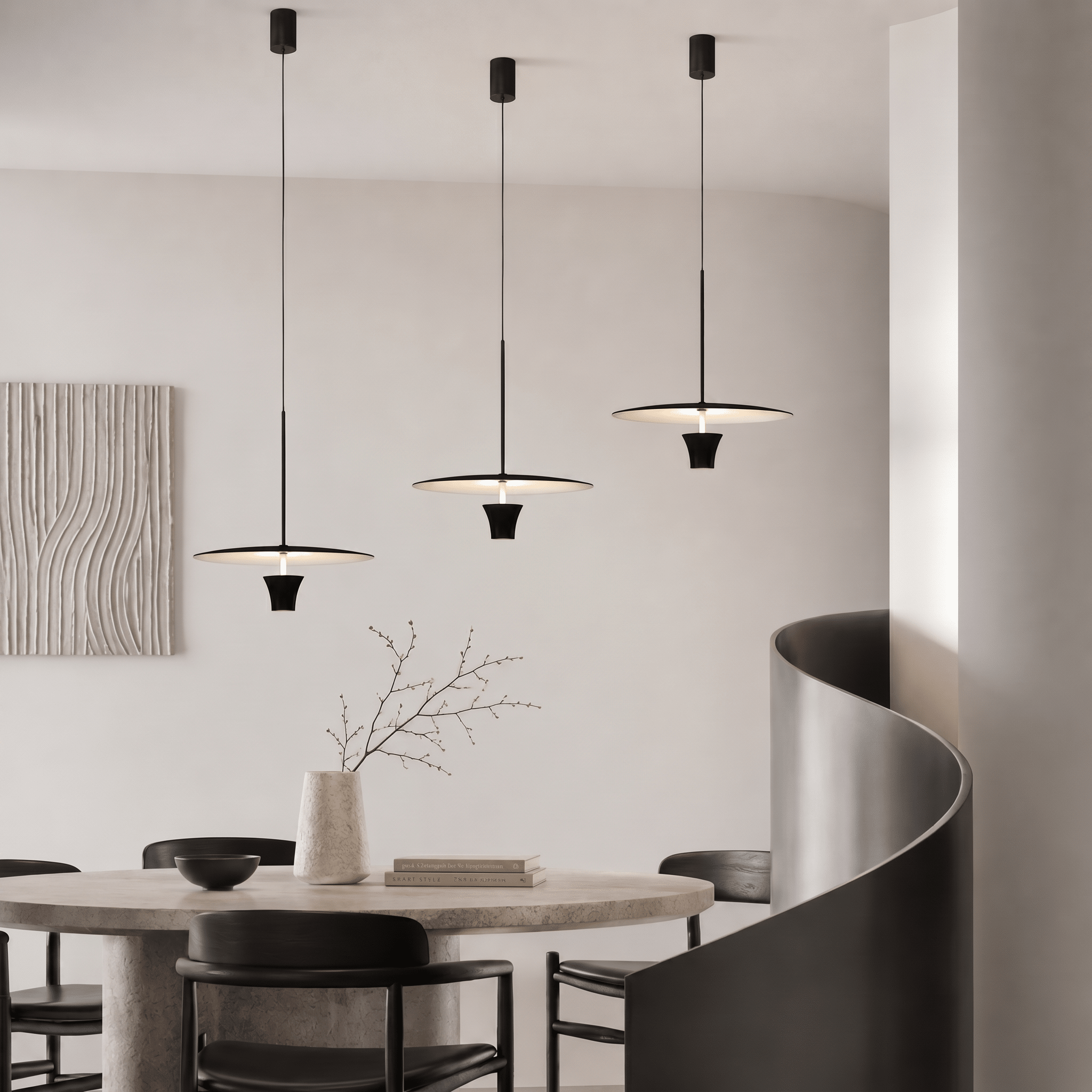 Futura Disk Pendant Light - Artspire Home