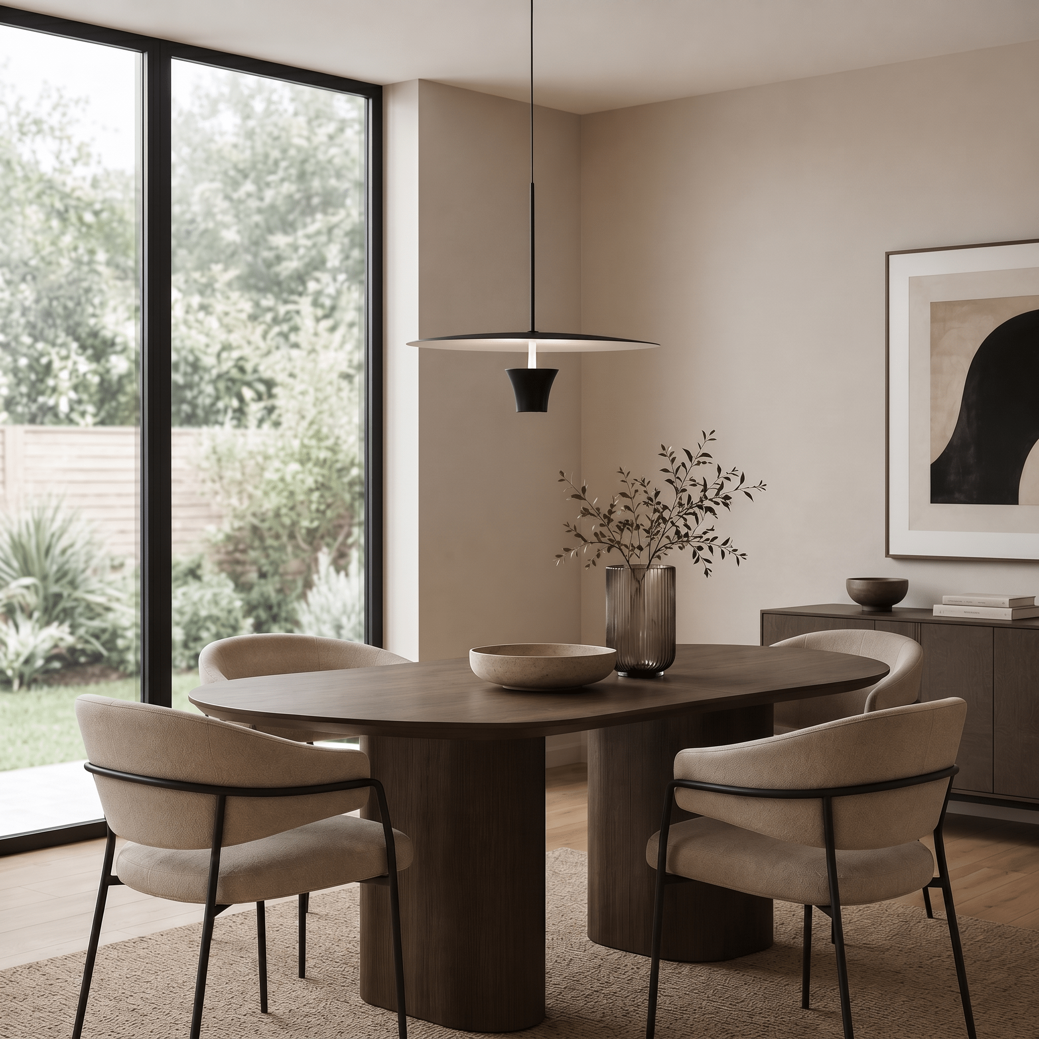 Futura Disk Pendant Light - Artspire Home