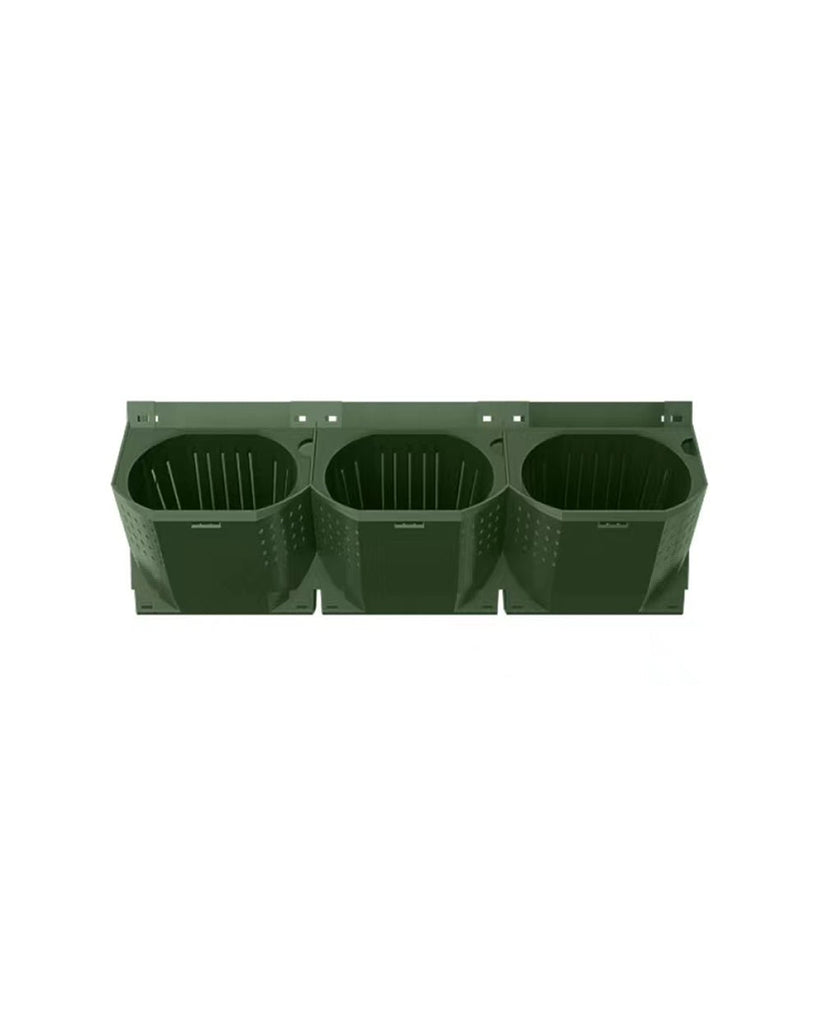 Green Wall Vertical Modular Planting Kit - 3 Pot - Artspire Home