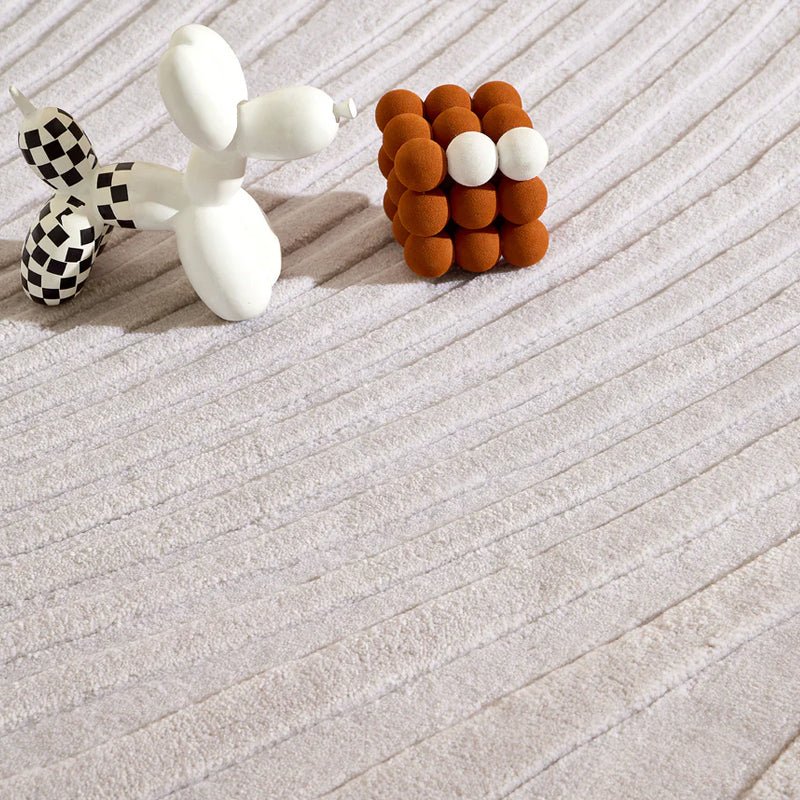 Handmade Coastal Wave Rug - Artspire Home