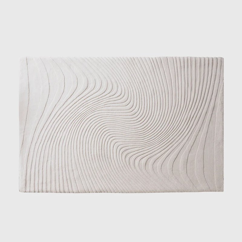 Handmade Coastal Wave Rug - Artspire Home
