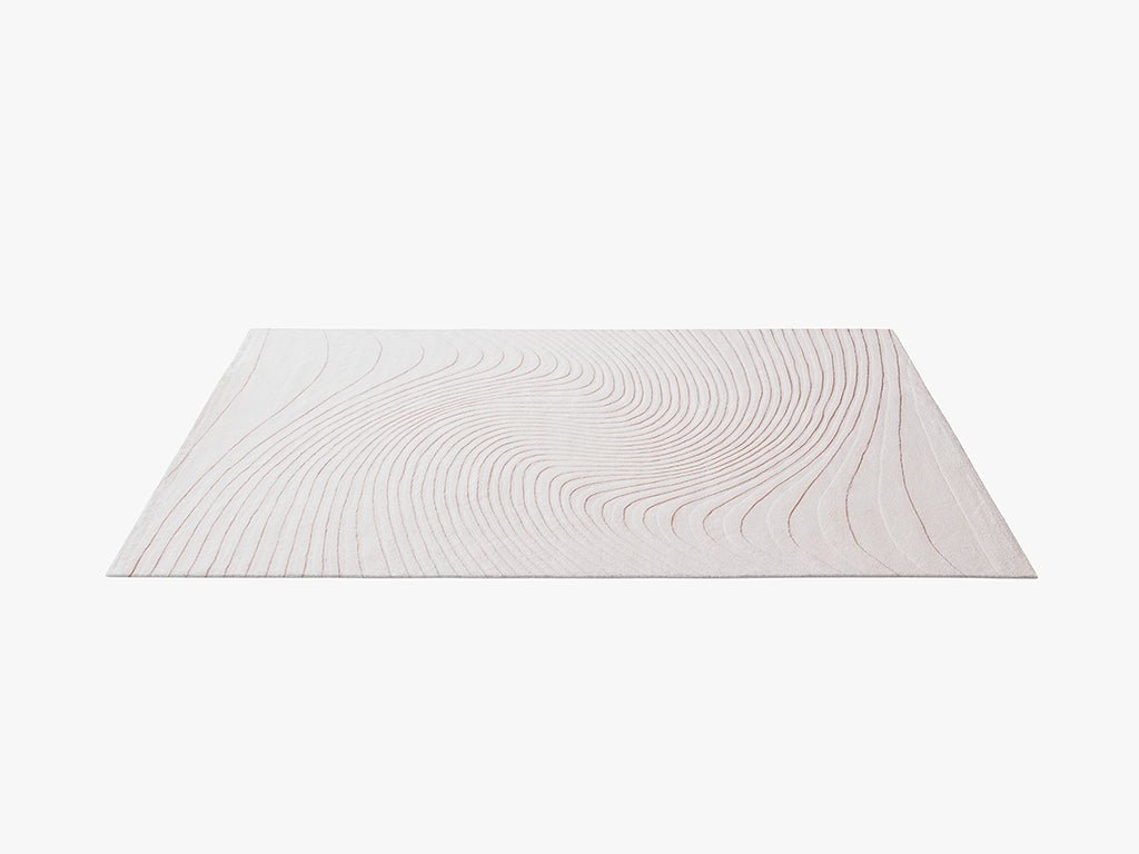 Handmade Coastal Wave Rug - Artspire Home
