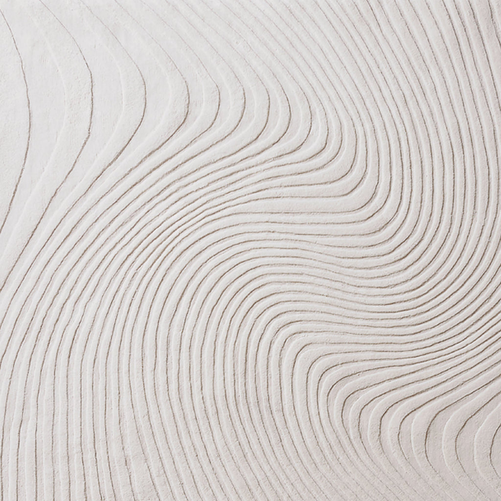 Handmade Coastal Wave Rug - Artspire Home