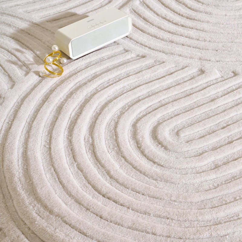 Handmade Zen Wave Rug - Artspire Home
