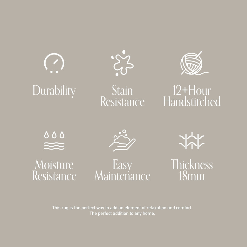 Handmade Zen Wave Rug - Artspire Home