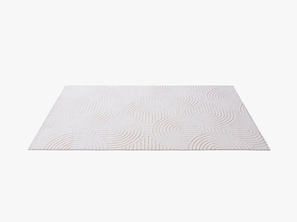 Handmade Zen Wave Rug - Artspire Home