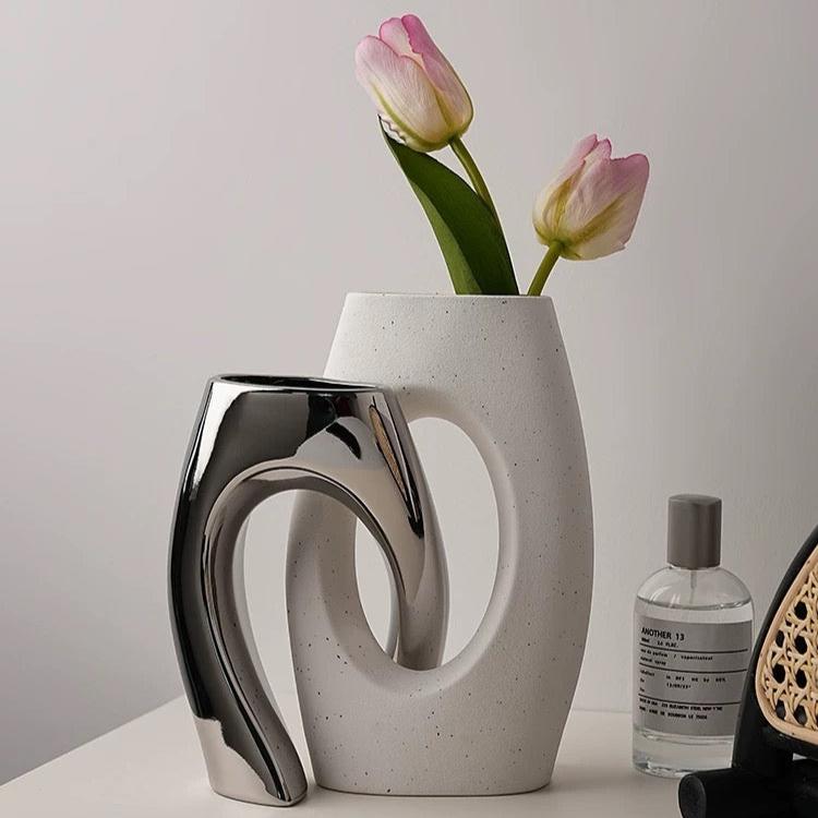Intersecting Design Vase - Artspire Home