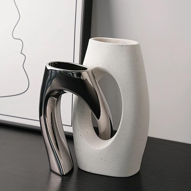 Intersecting Design Vase - Artspire Home
