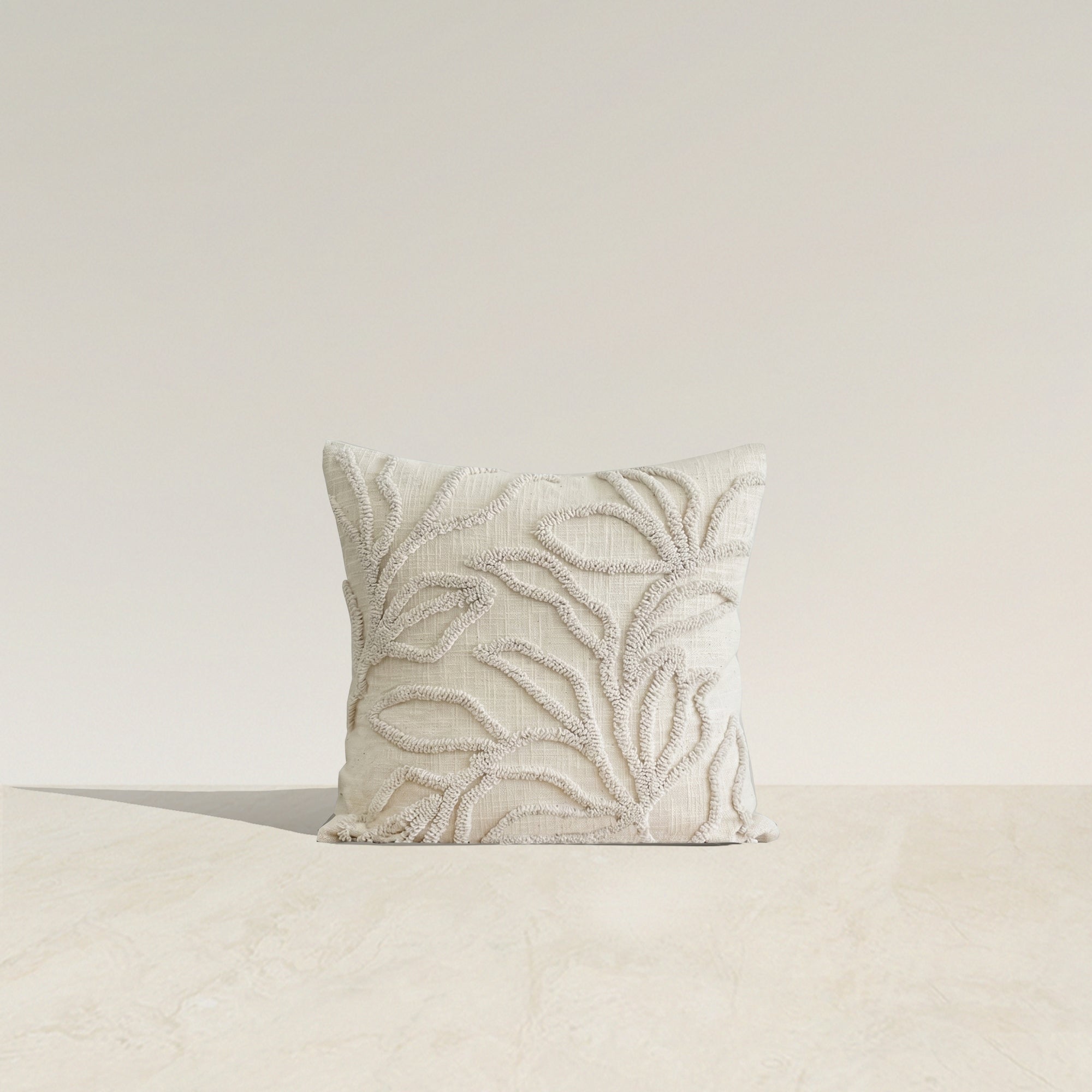 Ivory Botanical Cushion Cover - Artspire Home