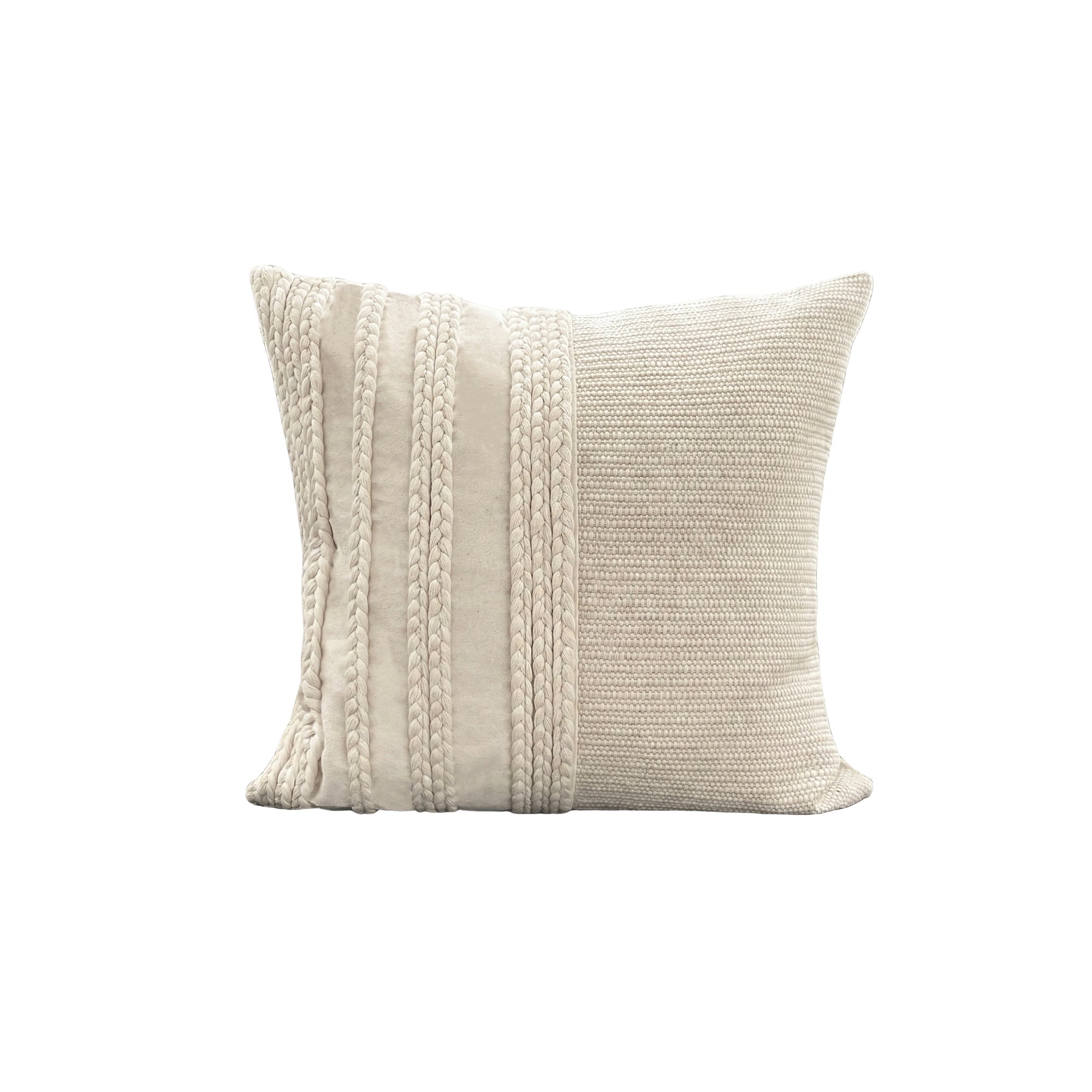 Ivory Weave Cushion - Artspire Home