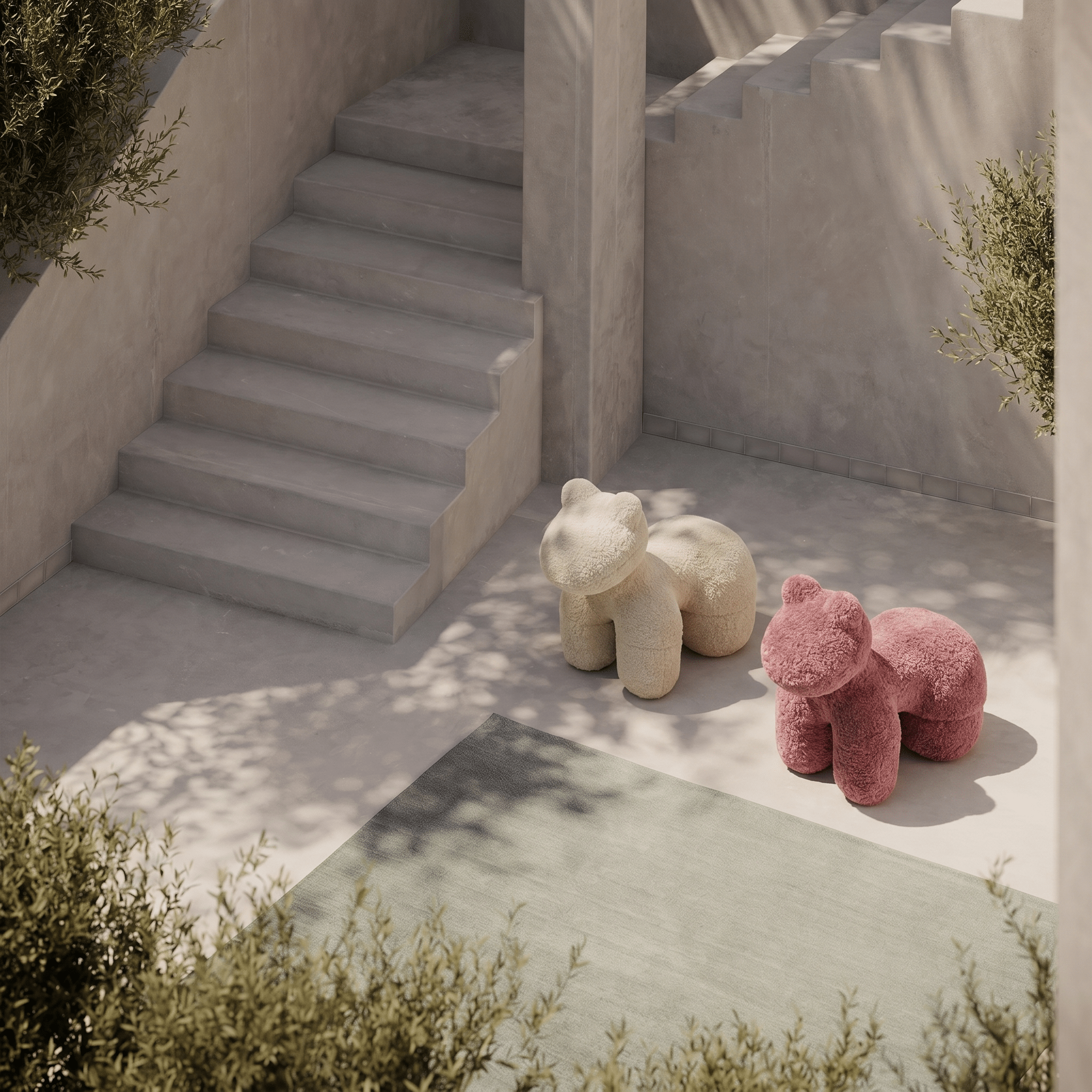 Little Lamb Stool - Artspire Home