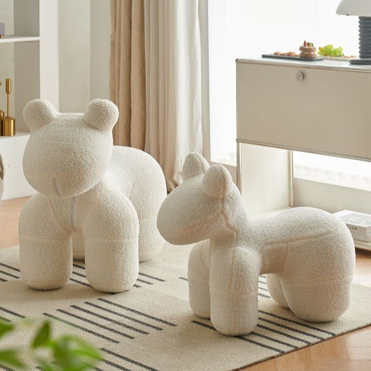 Little Lamb Stool - Artspire Home