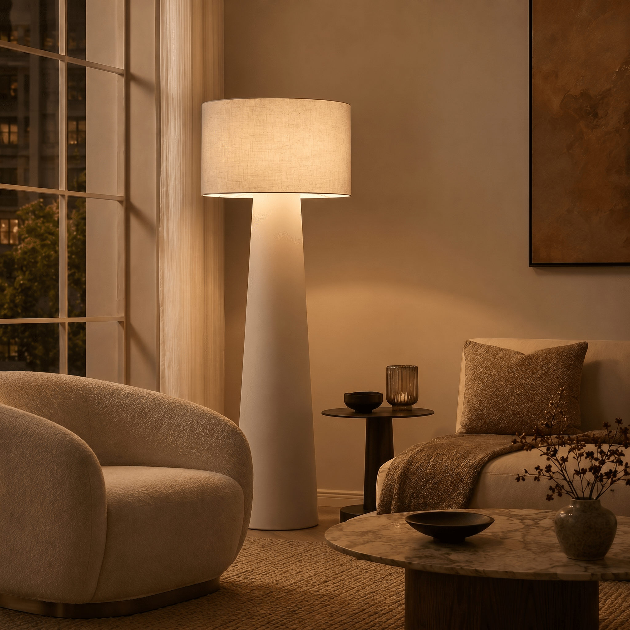 Lumen Column Floor Lamp - Artspire Home