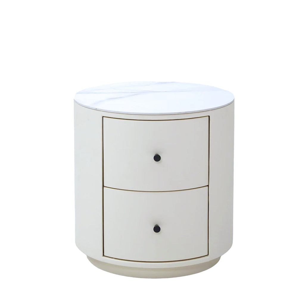 Luna Curved Bedside Table - Artspire Home